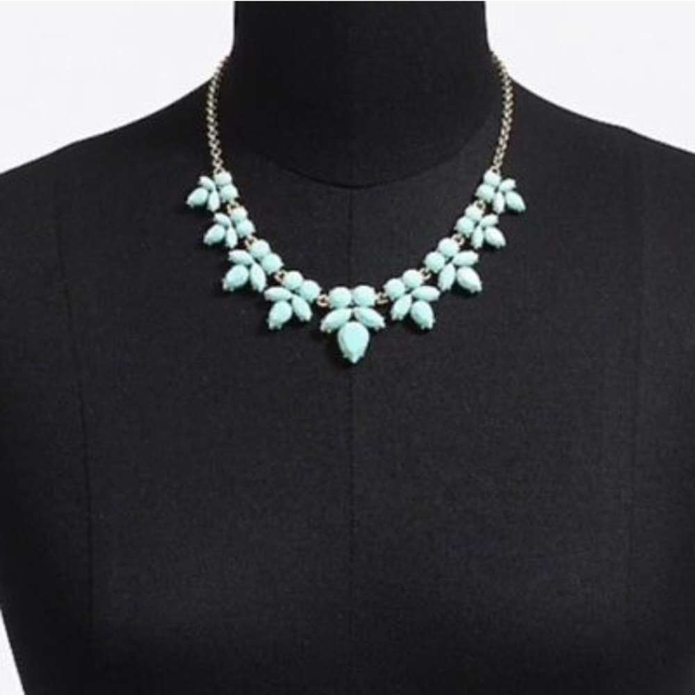 💎J. Crew Factory Acrylic Gemstone Necklace